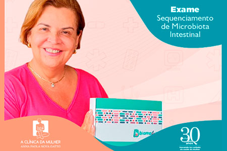 Lançamento do Exame da Microbiota Intestinal