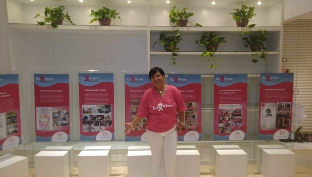 Outubro Rosa no Shopping Barra
